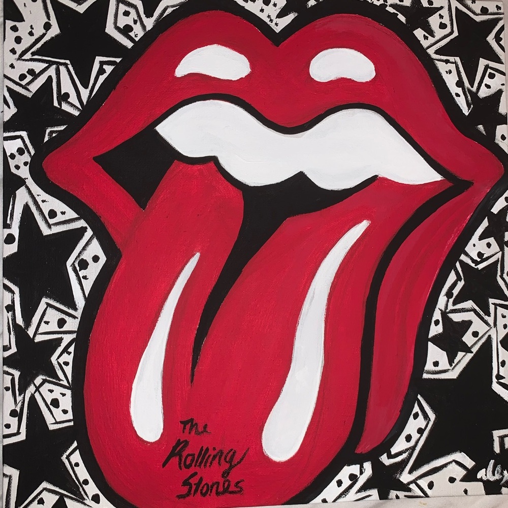 Rolling Stone Painting
